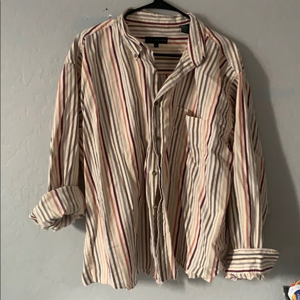 Oversized stripped long sleeve
